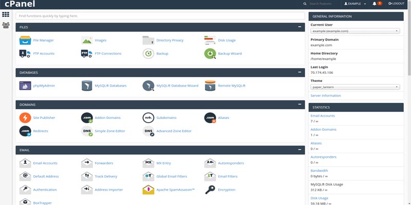 آموزش ایجاد database در cPanel