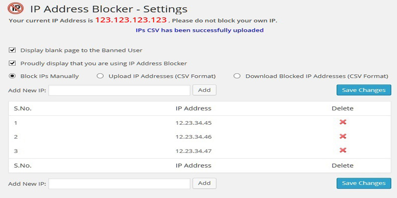 آموزش بلاک کردن IP در وردپرس