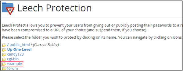 آموزش تنظیم Leech Protection در سی پنل