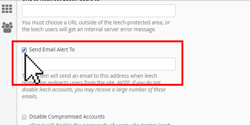 آموزش تنظیم Leech Protection در سی پنل