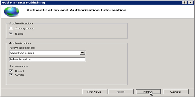 آموزش کانفیگ FTP Server در ویندوز سرور 2008