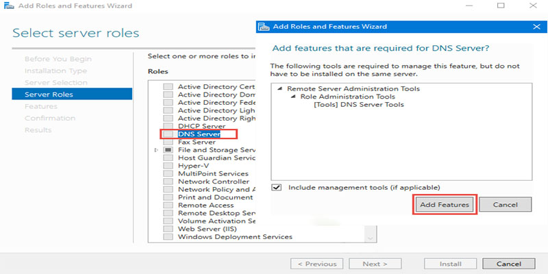 آموزش نصب Microsoft DNS در ویندوز سرور