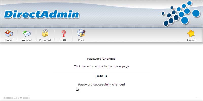آموزش تغییر رمز اکانت نمایندگی در دایرکت ادمین