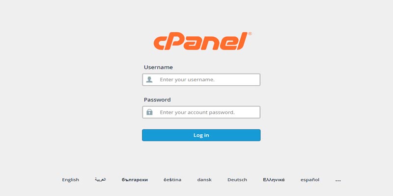 آموزش کامل ورود به کنترل پنل cPanel
