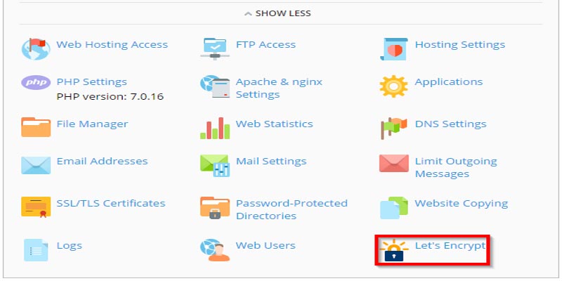آموزش کامل نصب و فعالسازی Lets Encrypt در Plesk
