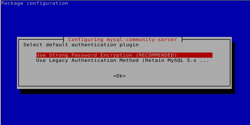 نصب MySQL روی سرور