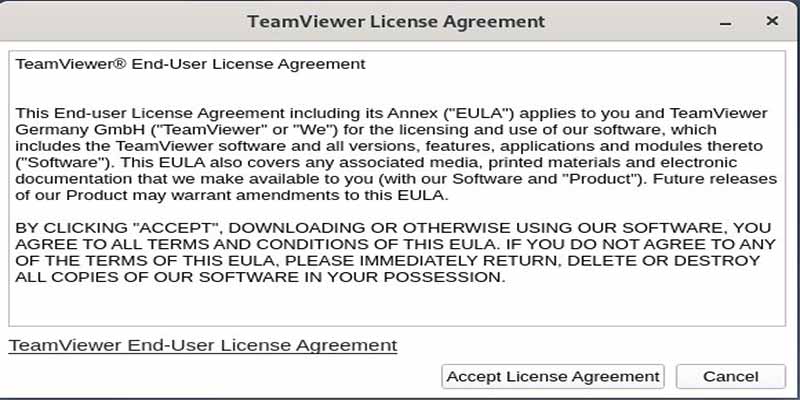 نصب TeamViewer روی دبیان